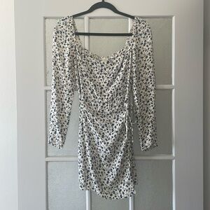 Reformation Rosalie Mini Dress Long Sleeve US Size 2